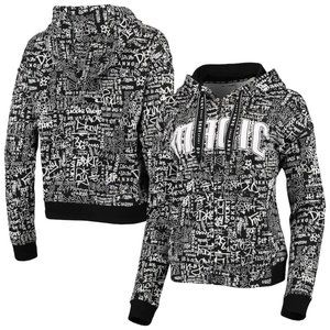 Womens Medium‎ Orlando Magic Hoodie NBA Pullover DKNY Sport Sweatshirt Black